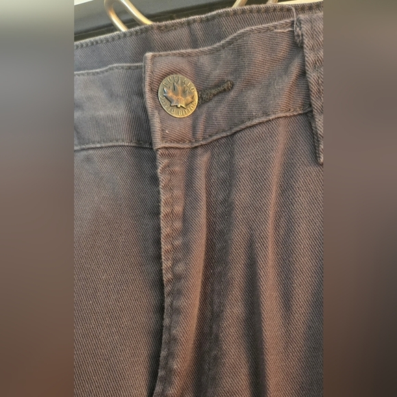 Buffalo Slim Ash Men's Twill Pants in Authentic Charcoal Gray - Picture 4 of 10